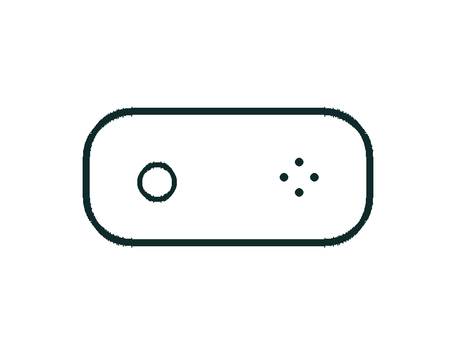 PS5 DualSense — fabriksrenoverad konsol, illustration
